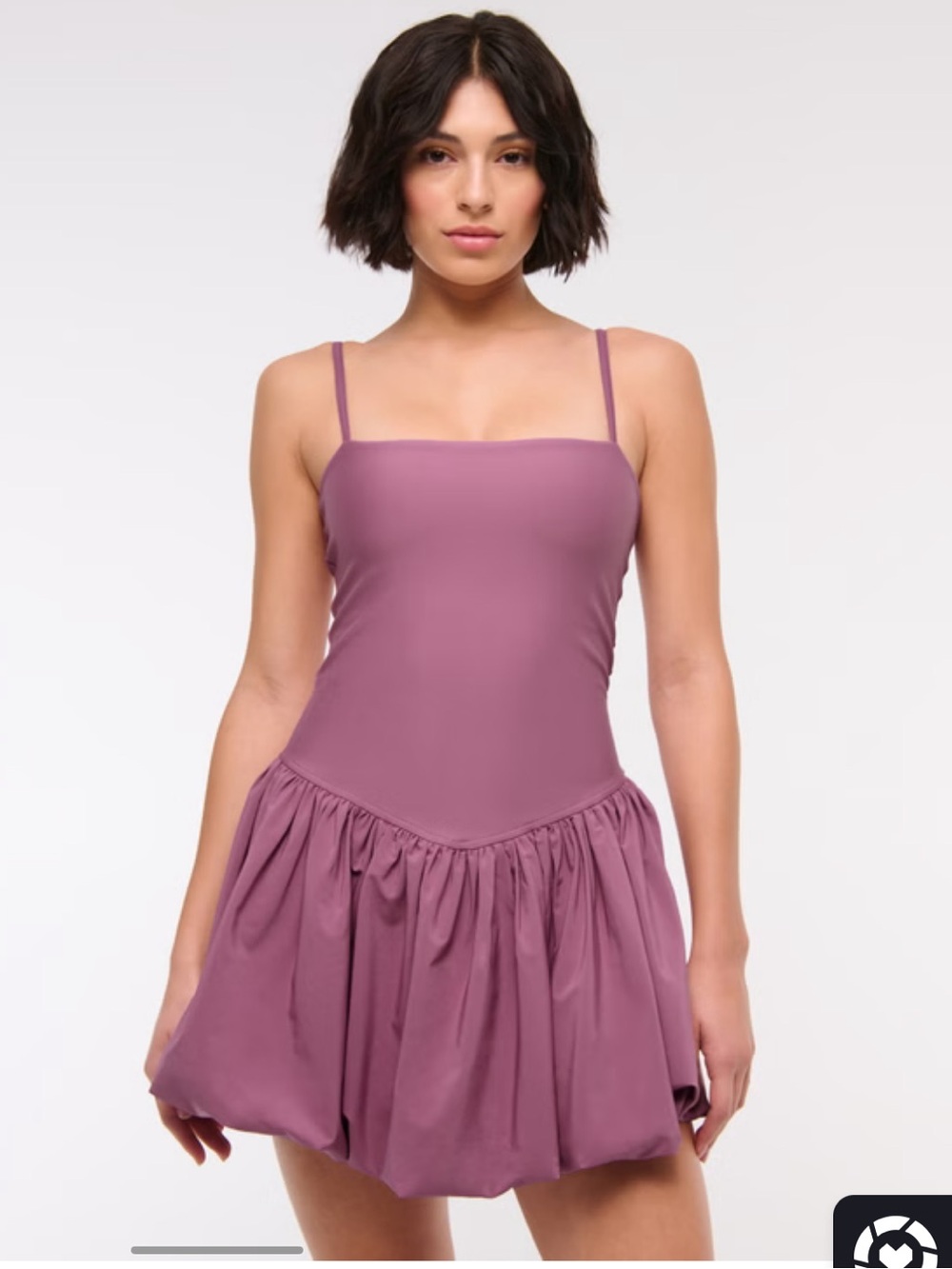 YPB sculptLUX Bubble Hem Mini Dress